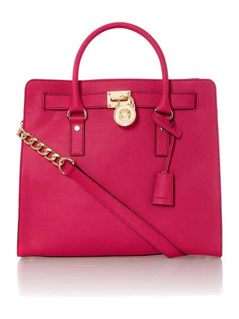 michael kors hamilton pink